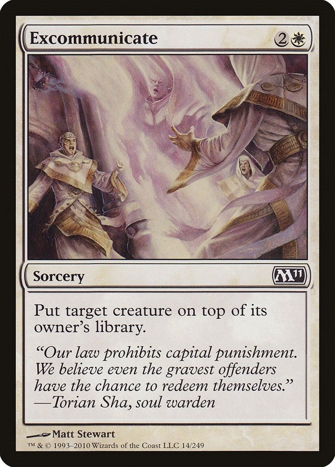 Excommunicate (14) (Magic 2011 (M11))