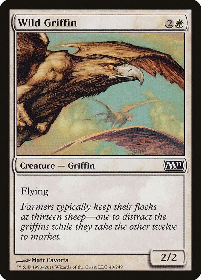 Wild Griffin (40) (Magic 2011 (M11))