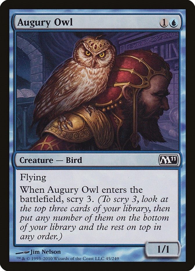 Augury Owl (45) (Magic 2011 (M11))