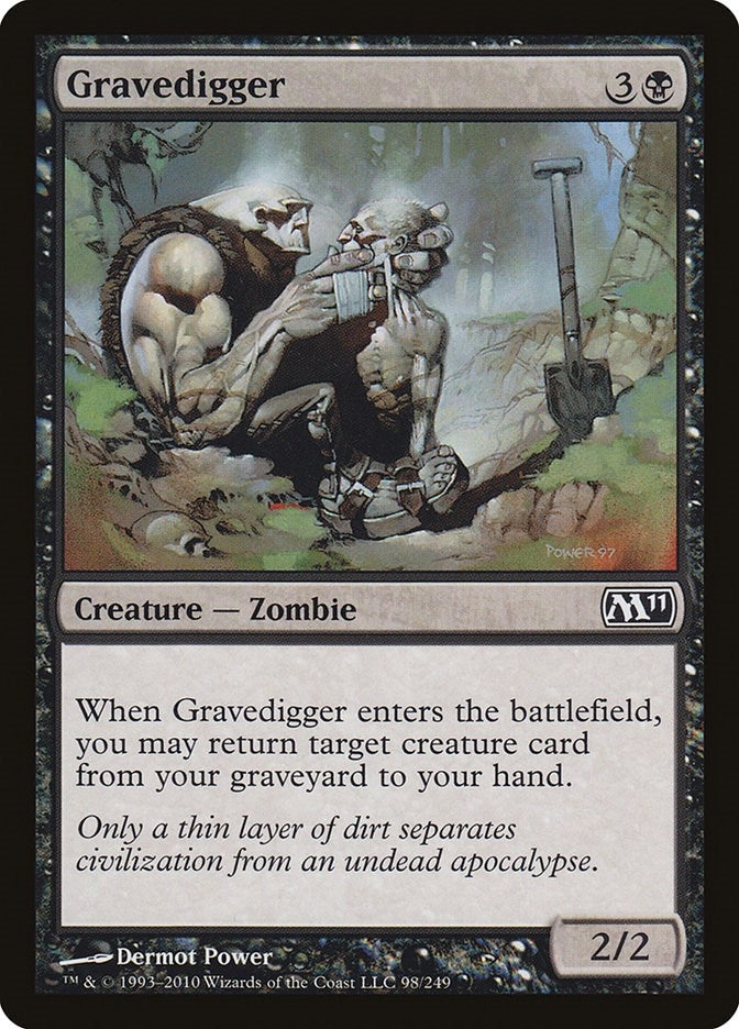 Gravedigger (98) (Magic 2011 (M11))