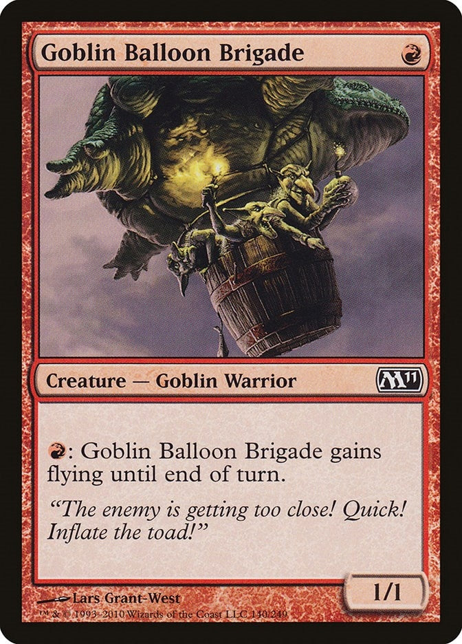 Goblin Balloon Brigade (140) (Magic 2011 (M11))