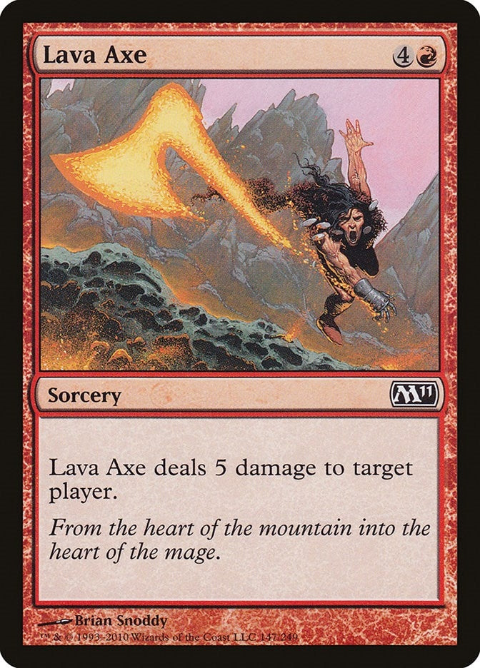 Lava Axe (147) (Magic 2011 (M11))