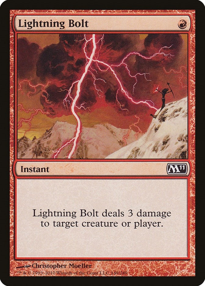 Lightning Bolt (149) (Magic 2011 (M11))