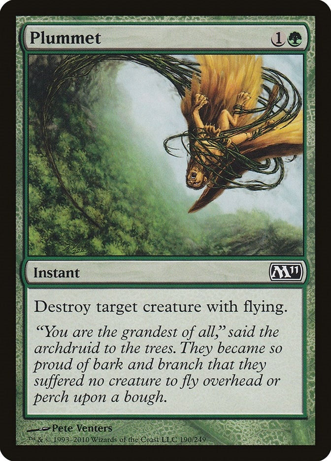Plummet (190) (Magic 2011 (M11))
