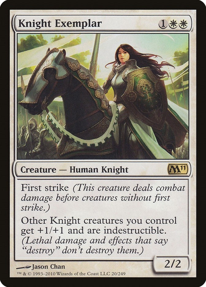 Knight Exemplar (20) (Magic 2011 (M11))