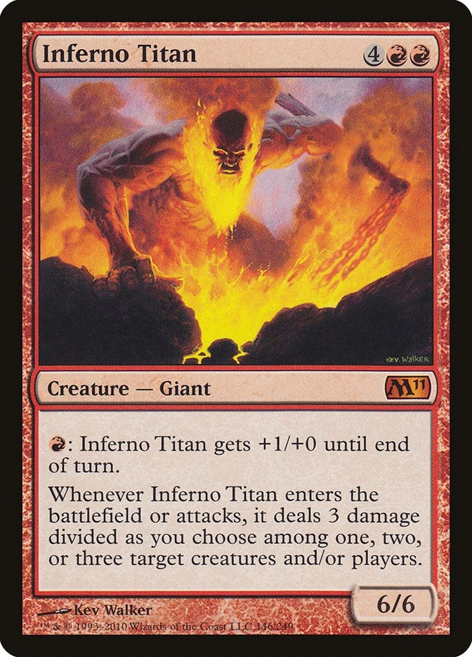 Inferno Titan (146) (Magic 2011 (M11))