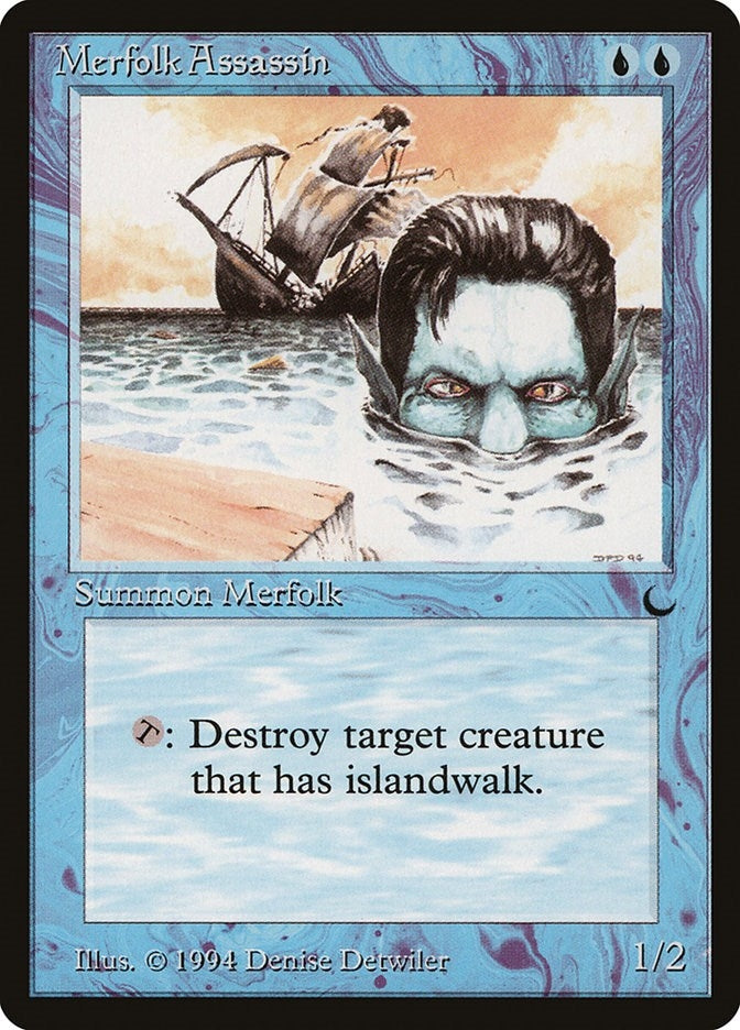 Merfolk Assassin (The Dark)