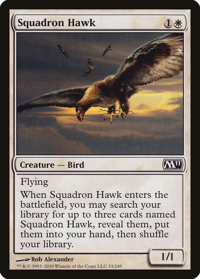 Squadron Hawk (33) (Magic 2011 (M11))