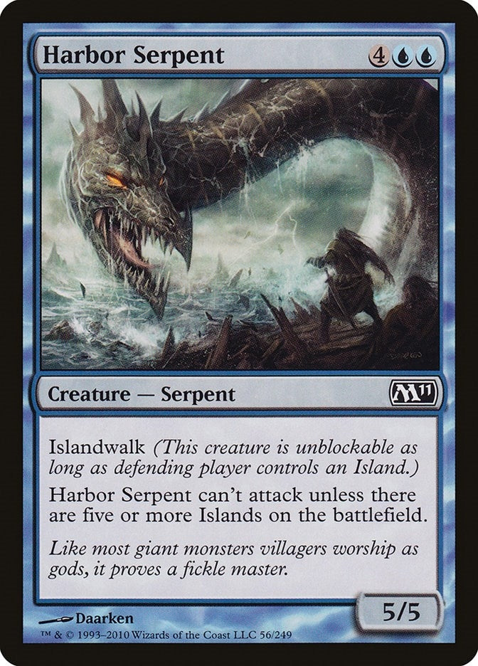 Harbor Serpent (56) (Magic 2011 (M11))