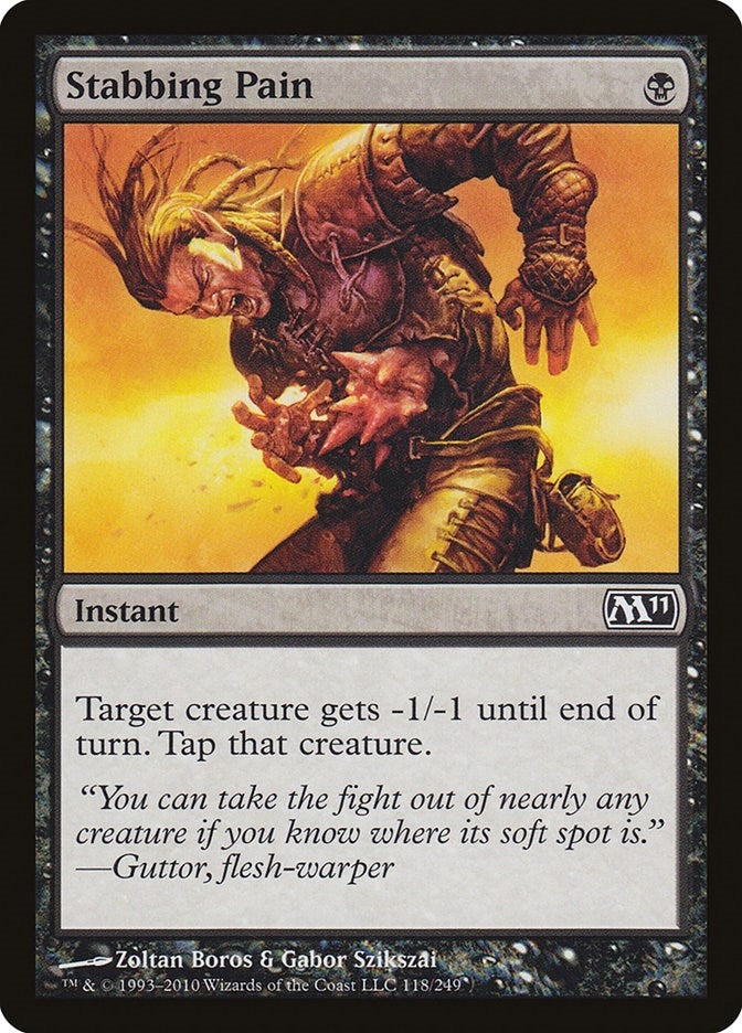Stabbing Pain (118) (Magic 2011 (M11))