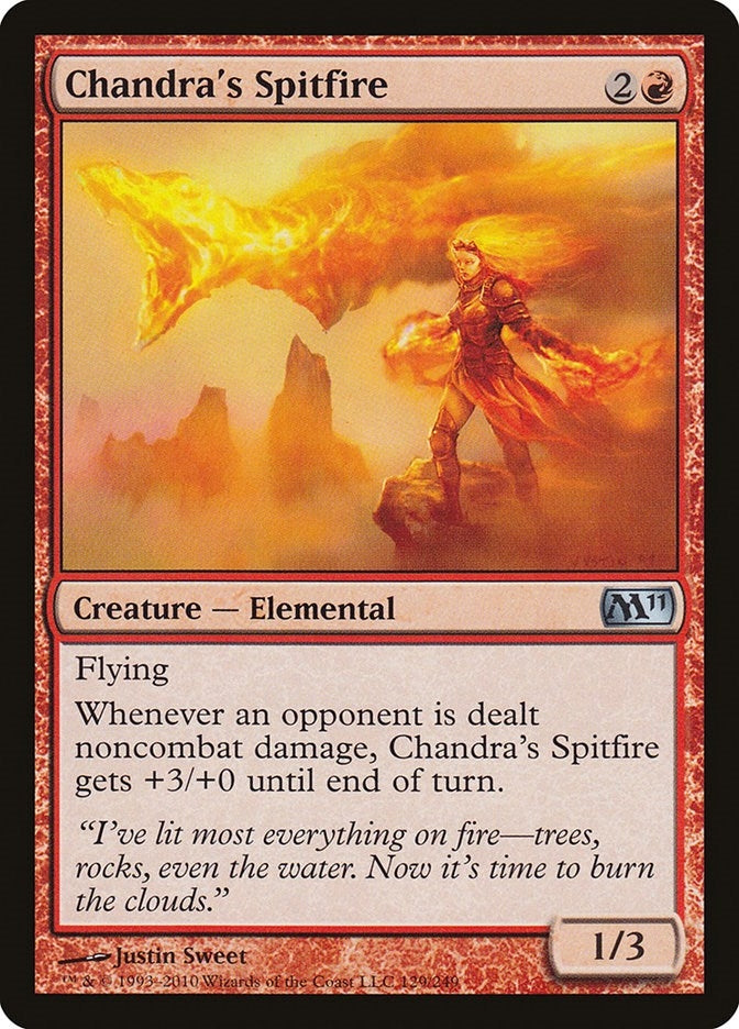 Chandra's Spitfire (129) (Magic 2011 (M11))