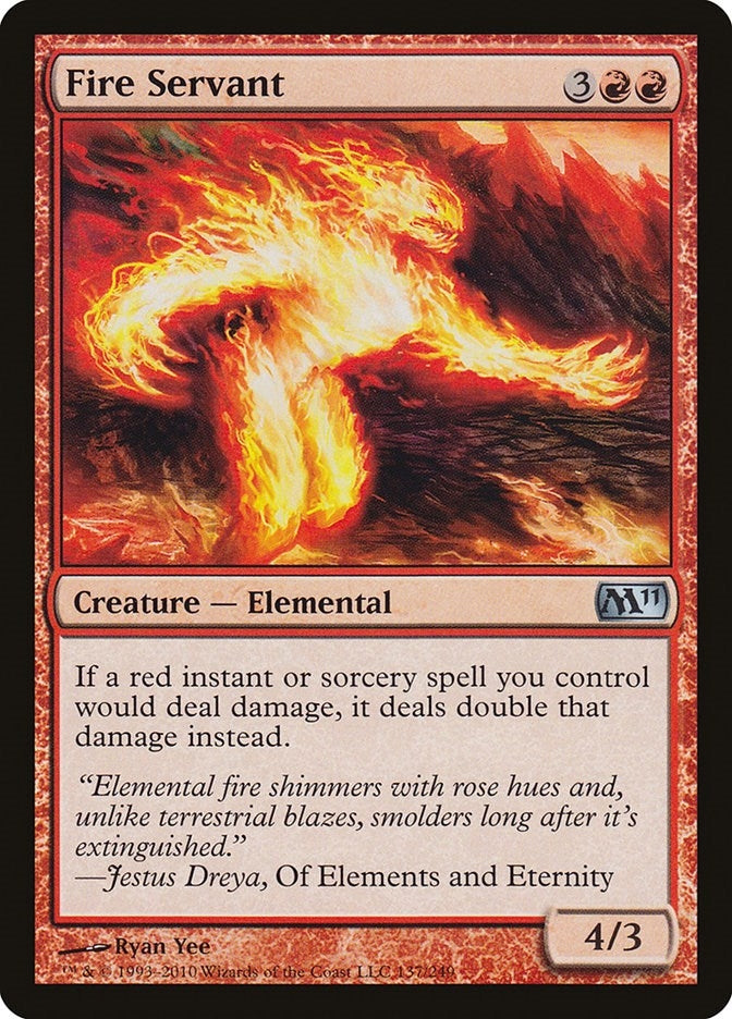 Fire Servant (137) (Magic 2011 (M11))