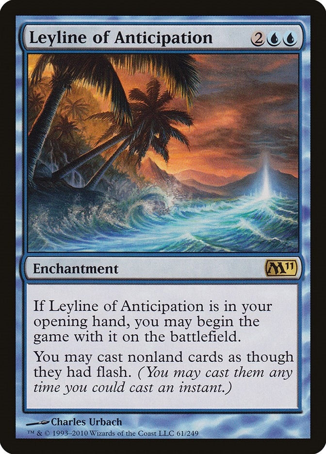 Leyline of Anticipation (61) (Magic 2011 (M11))