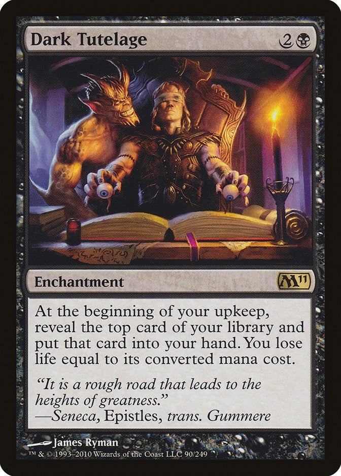 Dark Tutelage (90) (Magic 2011 (M11))