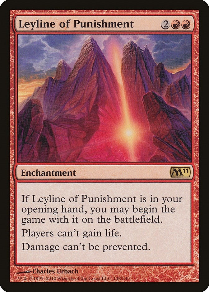 Leyline of Punishment (148) (Magic 2011 (M11))
