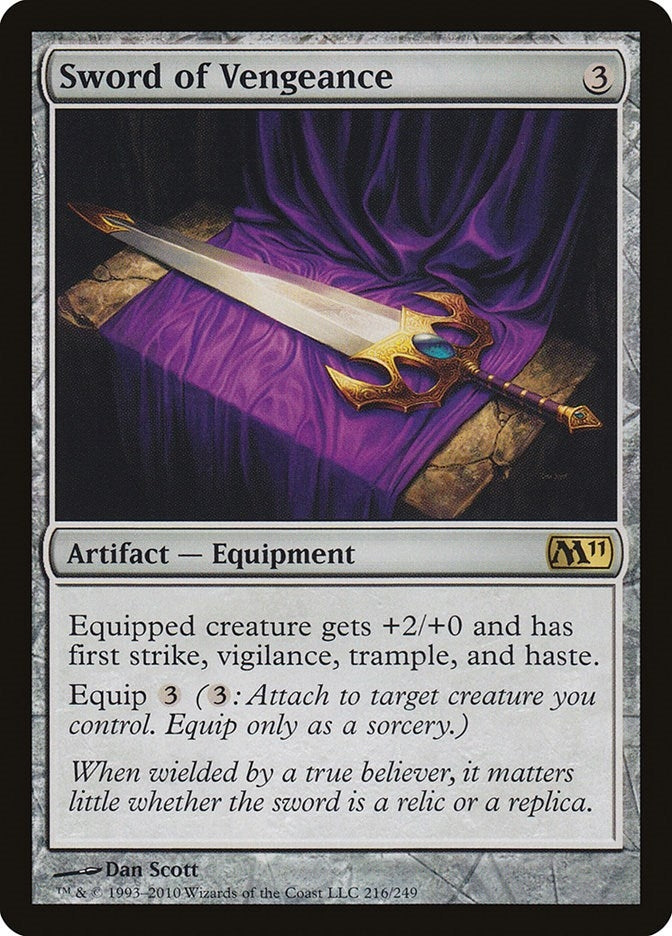 Sword of Vengeance (216) (Magic 2011 (M11))
