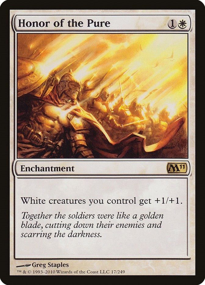 Honor of the Pure (17) (Magic 2011 (M11))
