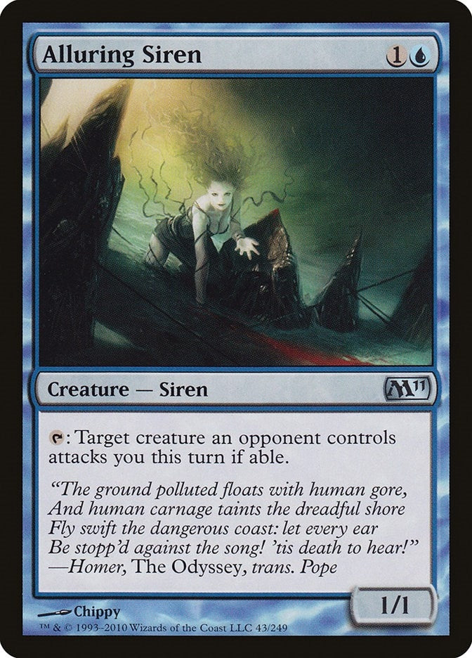 Alluring Siren (43) (Magic 2011 (M11))