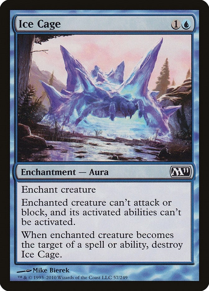 Ice Cage (57) (Magic 2011 (M11))
