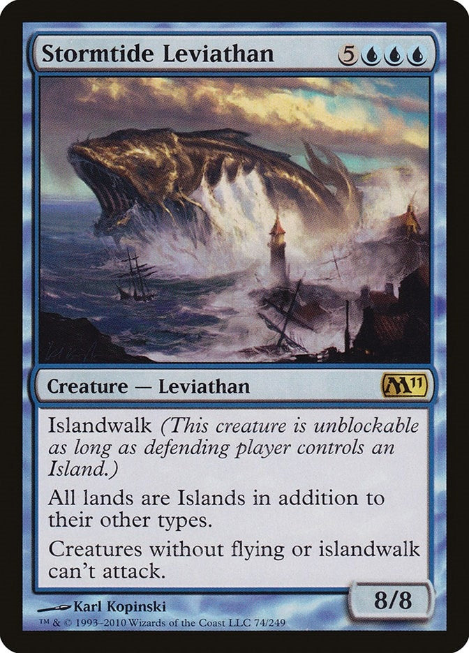Stormtide Leviathan (74) (Magic 2011 (M11))