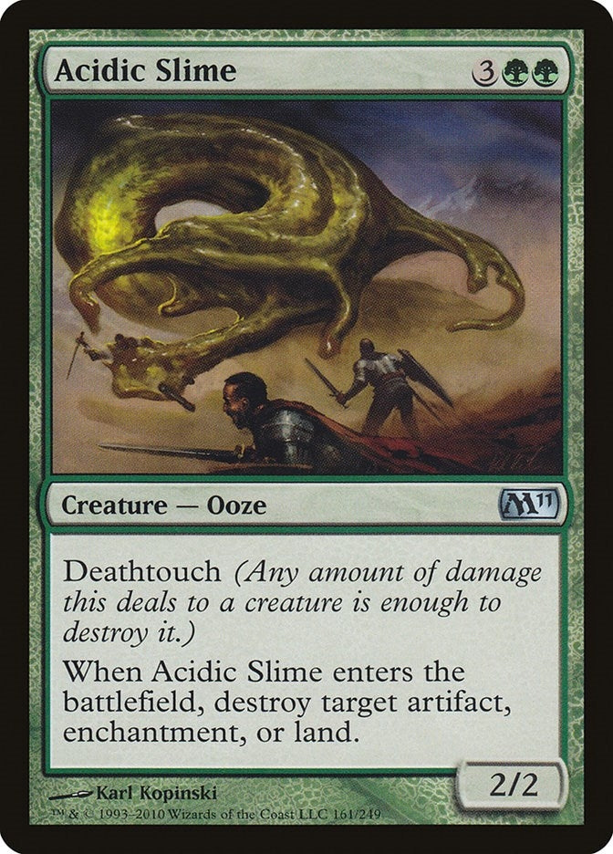 Acidic Slime (161) (Magic 2011 (M11))