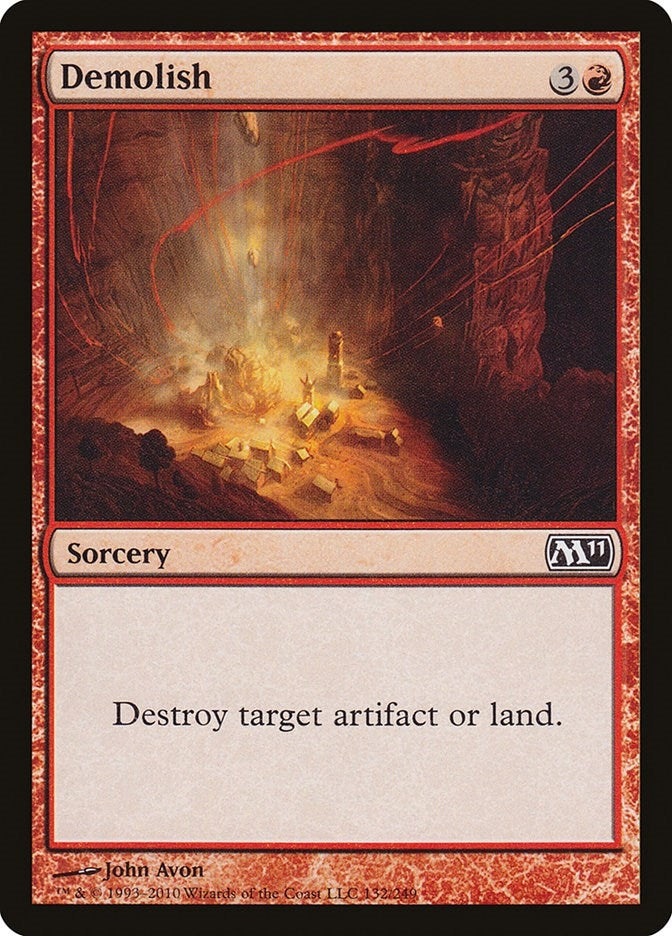 Demolish (132) (Magic 2011 (M11))