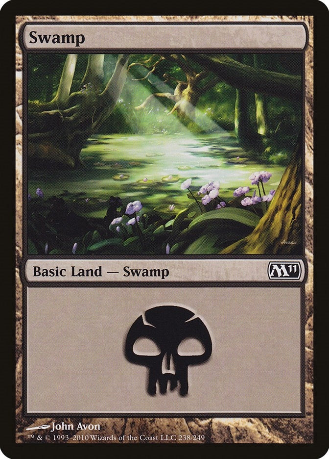 Swamp (238) (238) (Magic 2011 (M11))