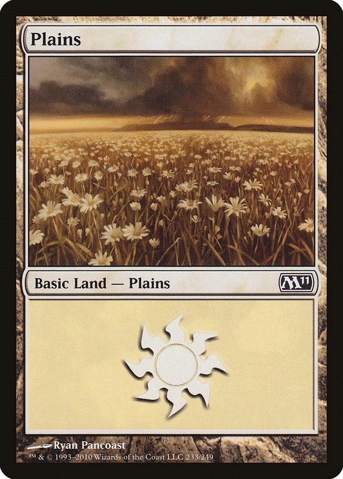 Plains (233) (233) (Magic 2011 (M11))