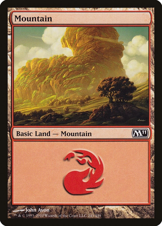 Mountain (243) (243) (Magic 2011 (M11))