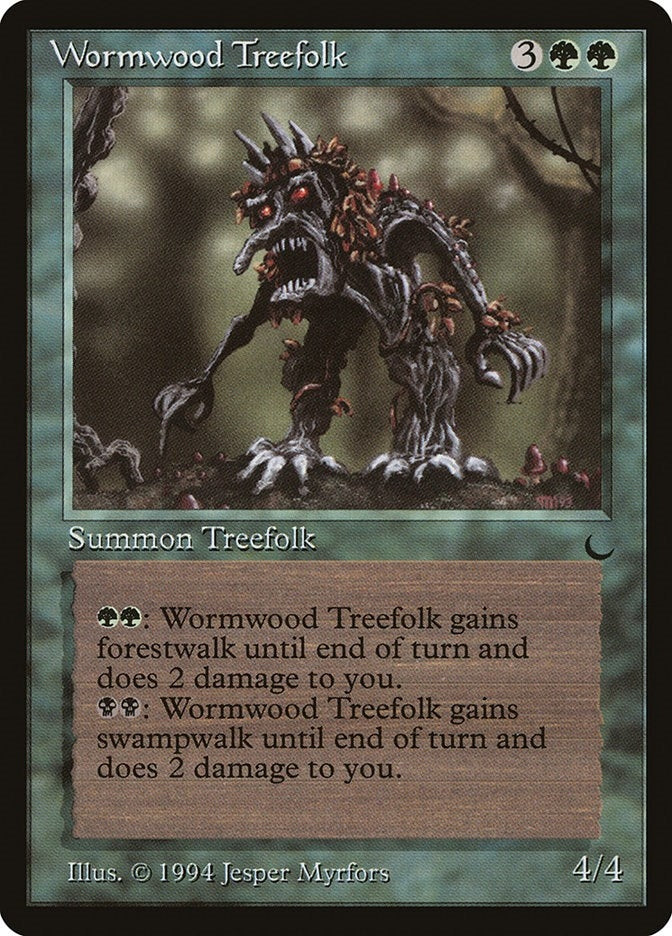 Wormwood Treefolk (The Dark)