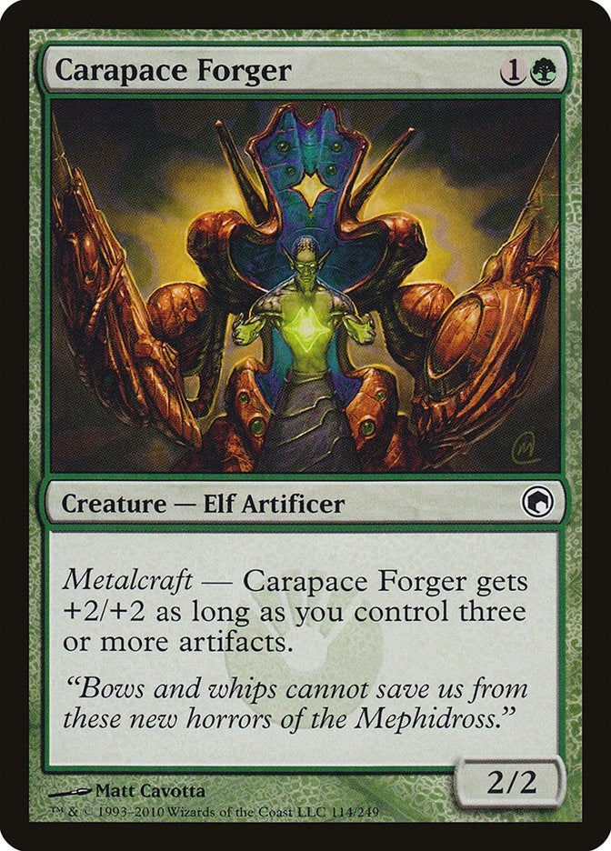Carapace Forger (114) (Scars of Mirrodin)