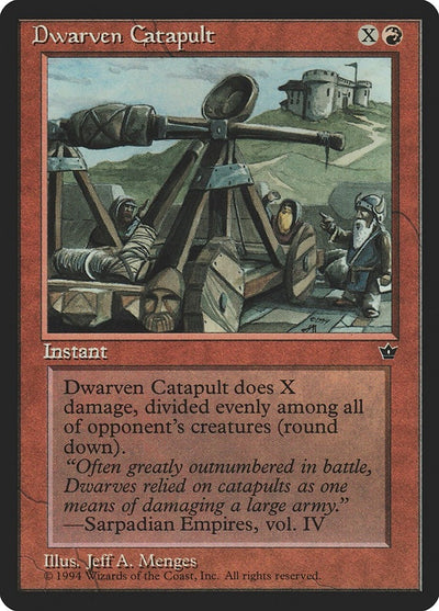 Dwarven Catapult (Fallen Empires)