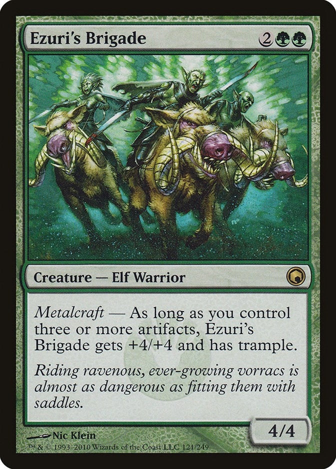 Ezuri's Brigade (121) (Scars of Mirrodin)