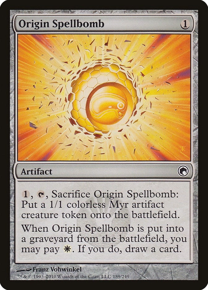 Origin Spellbomb (189) (Scars of Mirrodin)