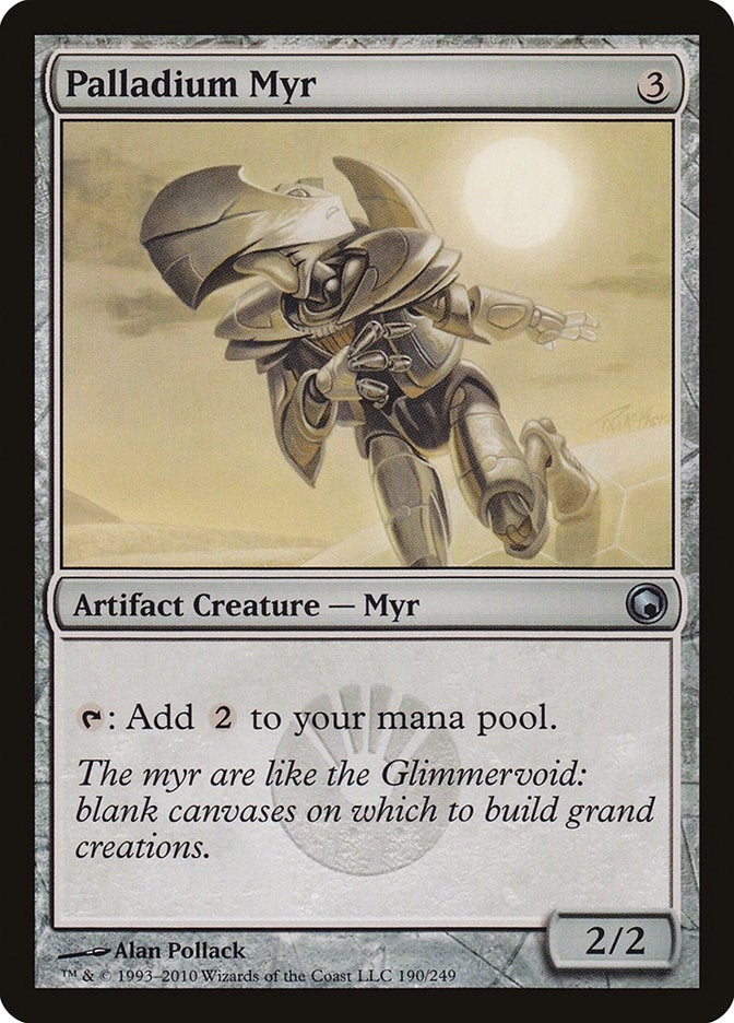 Palladium Myr (190) (Scars of Mirrodin)