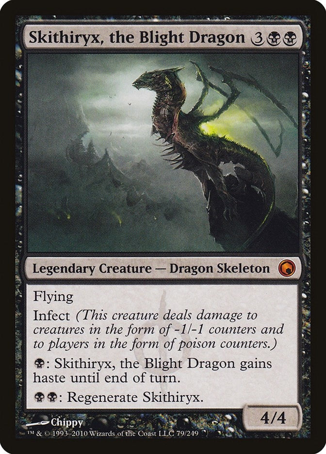 Skithiryx, the Blight Dragon (79) (Scars of Mirrodin)