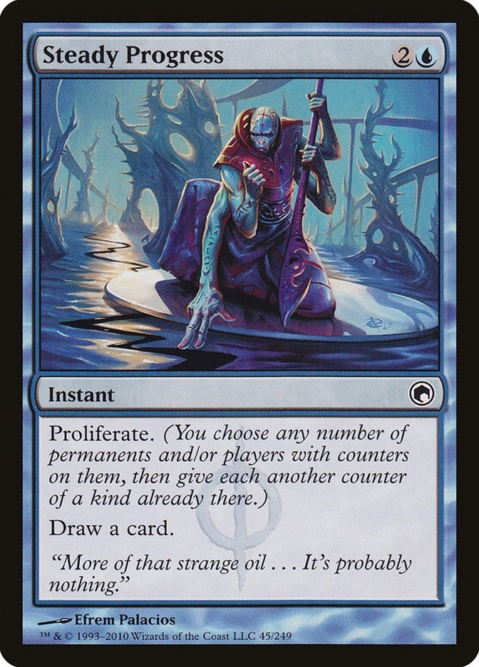 Steady Progress (45) (Scars of Mirrodin)