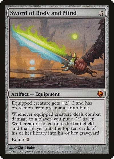 Sword of Body and Mind (208) (Scars of Mirrodin)