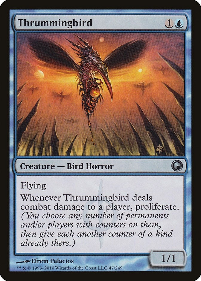 Thrummingbird (47) (Scars of Mirrodin)