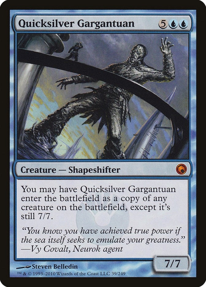 Quicksilver Gargantuan (39) (Scars of Mirrodin)