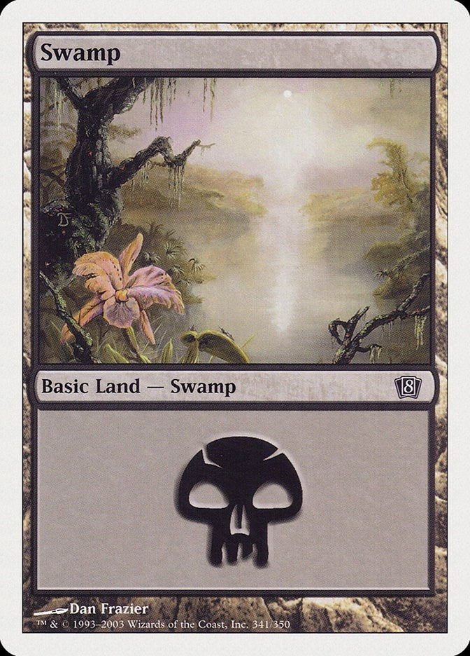 Swamp (341) (341) (8th Edition)