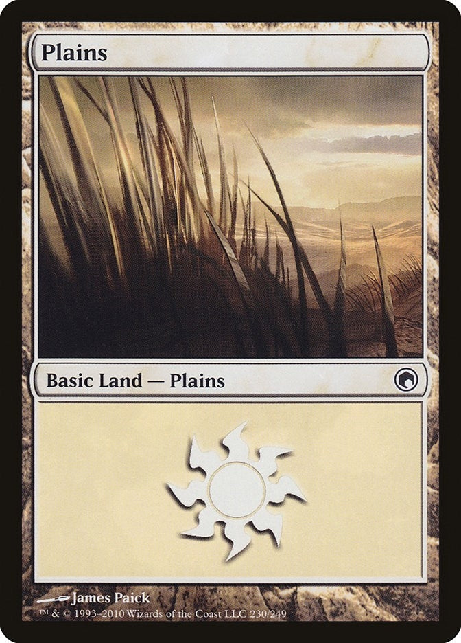 Plains (230) (230) (Scars of Mirrodin)