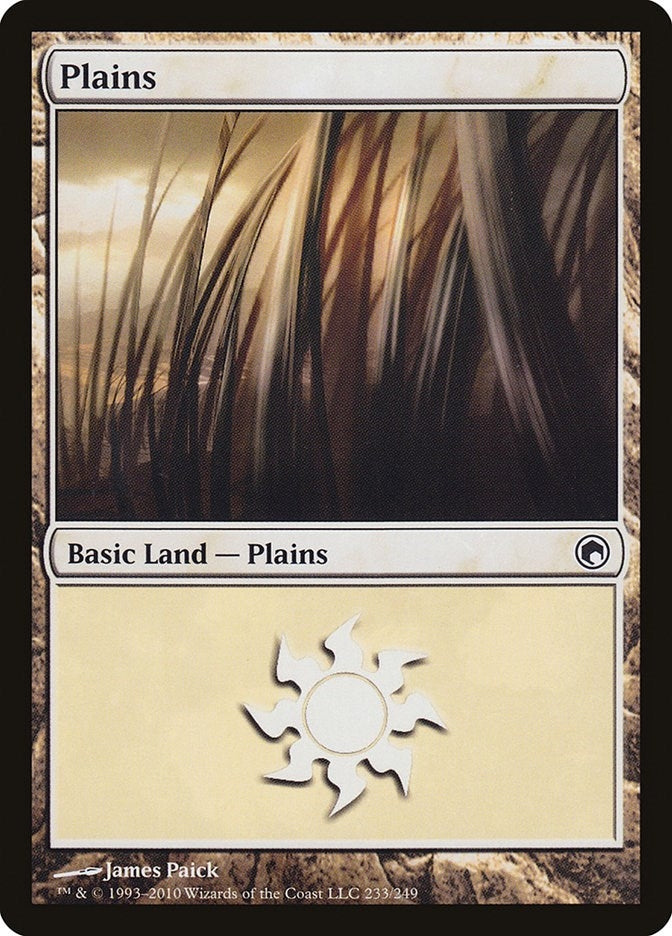 Plains (233) (233) (Scars of Mirrodin)