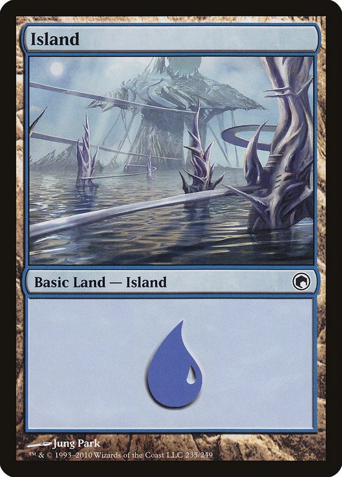 Island (235) (235) (Scars of Mirrodin)