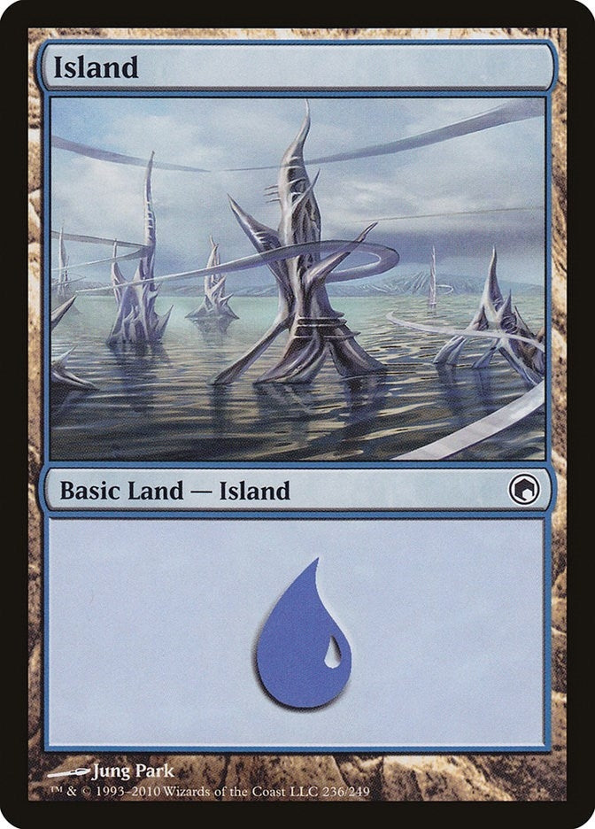 Island (236) (236) (Scars of Mirrodin)