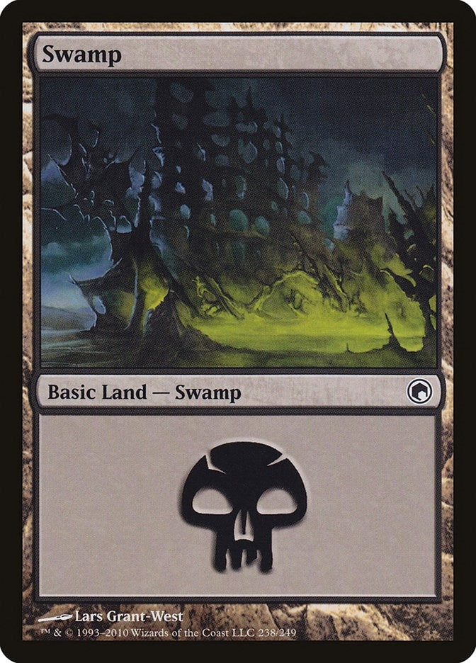 Swamp (238) (238) (Scars of Mirrodin)