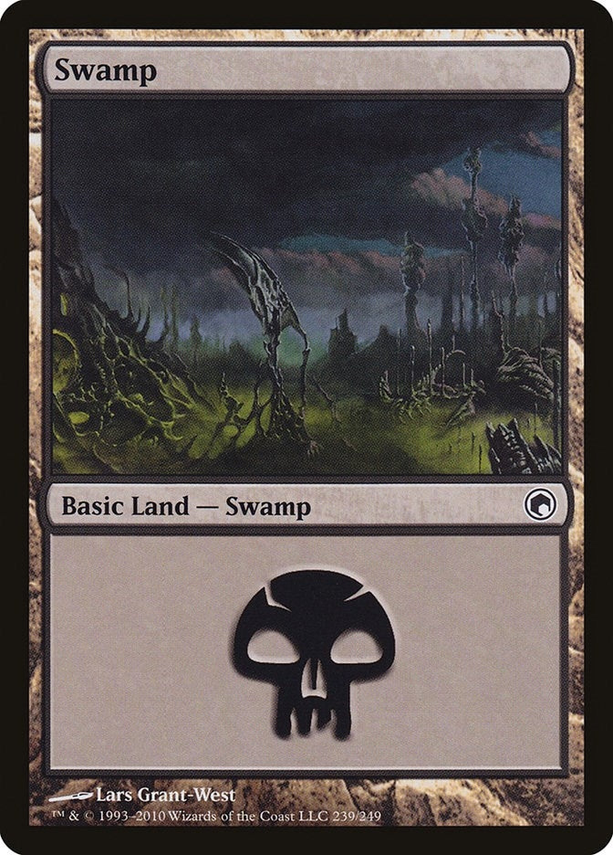 Swamp (239) (239) (Scars of Mirrodin)