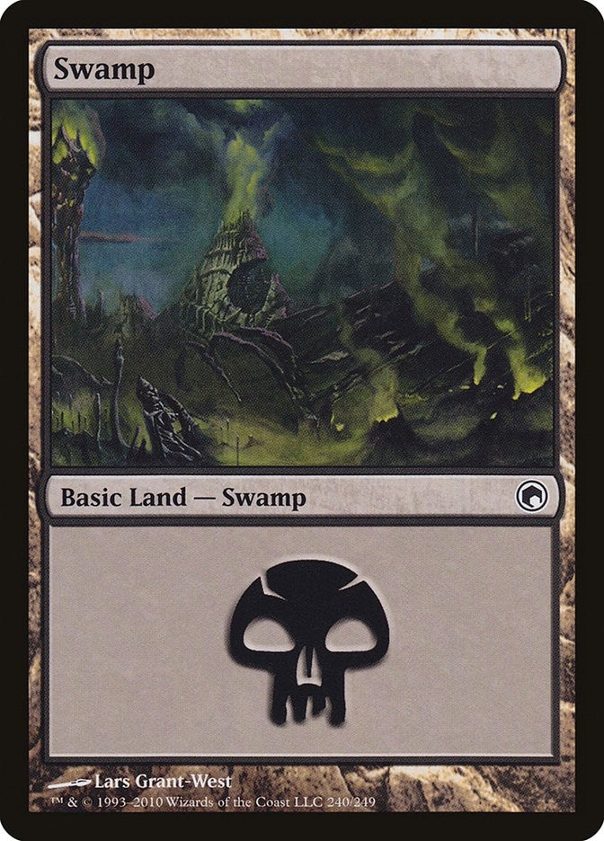 Swamp (240) (240) (Scars of Mirrodin)