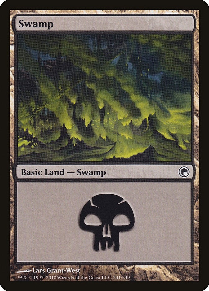 Swamp (241) (241) (Scars of Mirrodin)