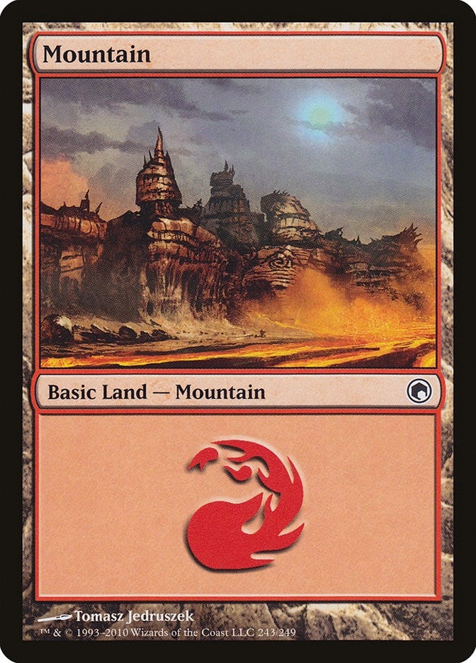 Mountain (243) (243) (Scars of Mirrodin)